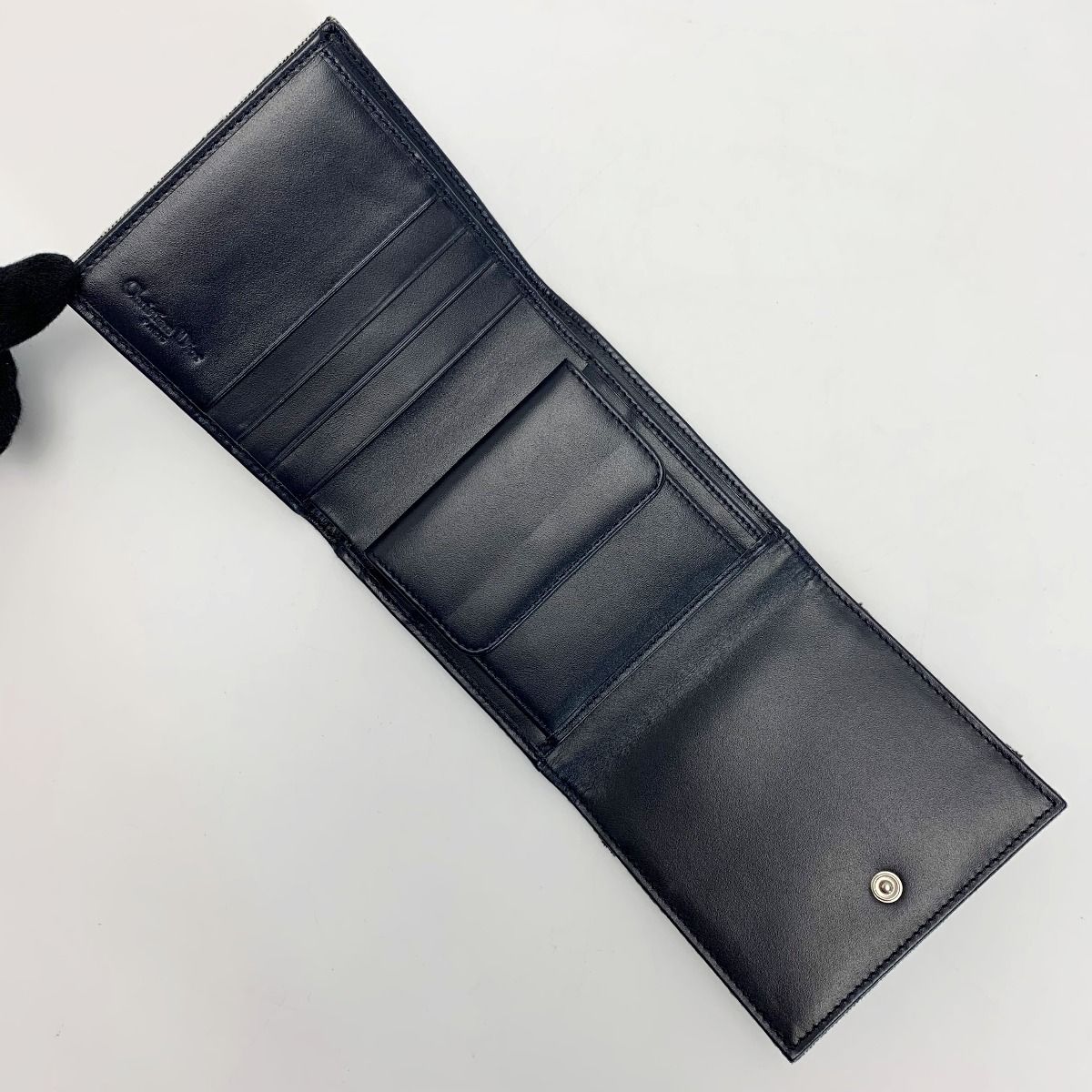 オブリーク 3つ折り財布