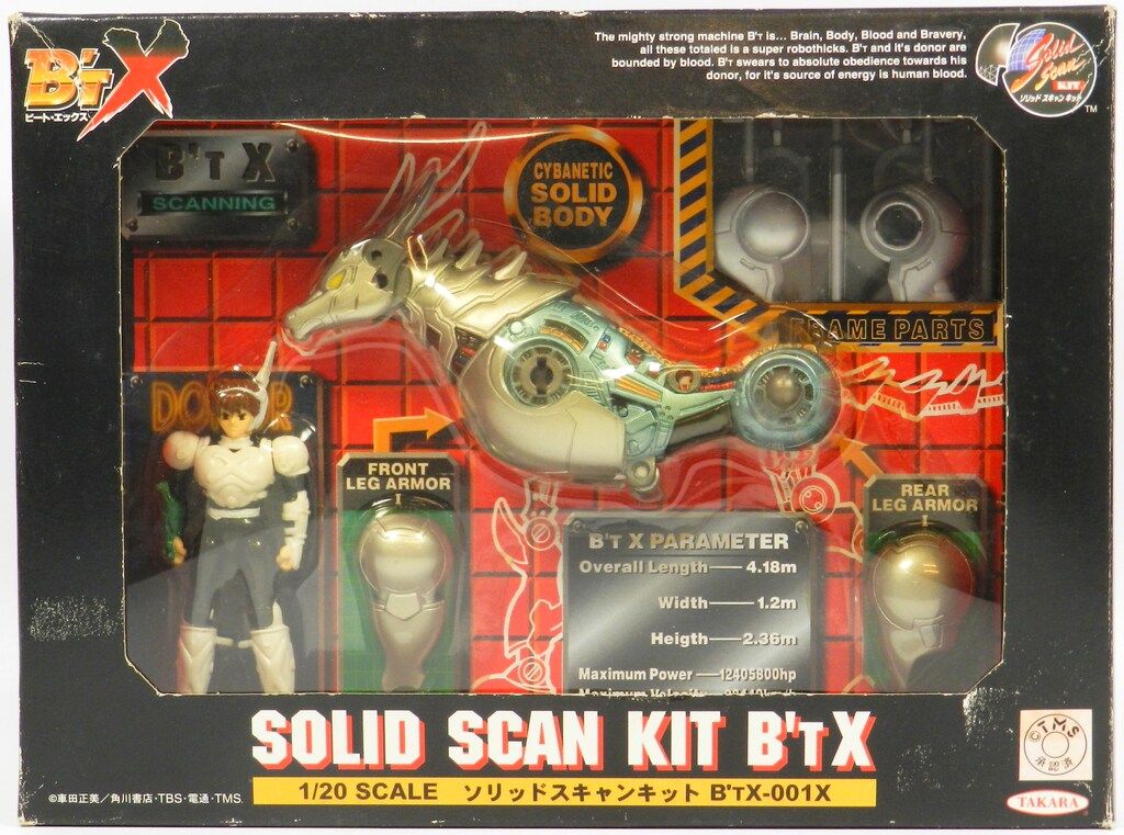 ビート・エックス1⁄20スケール ソリッドスキャンキット タカラ B'TX 1