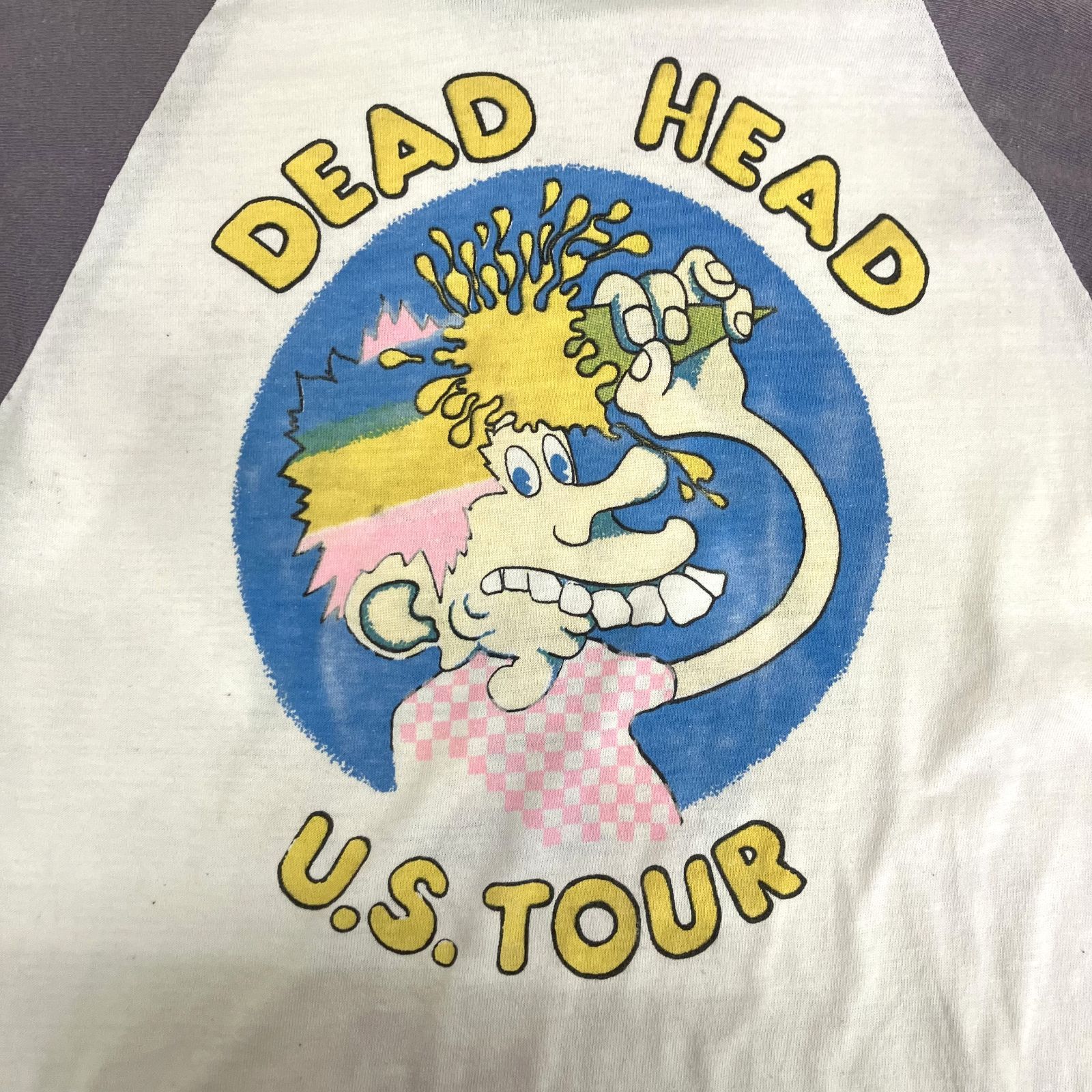 70s Grateful Dead グレイトフルデッド アイスクリームキッド ラグラン 