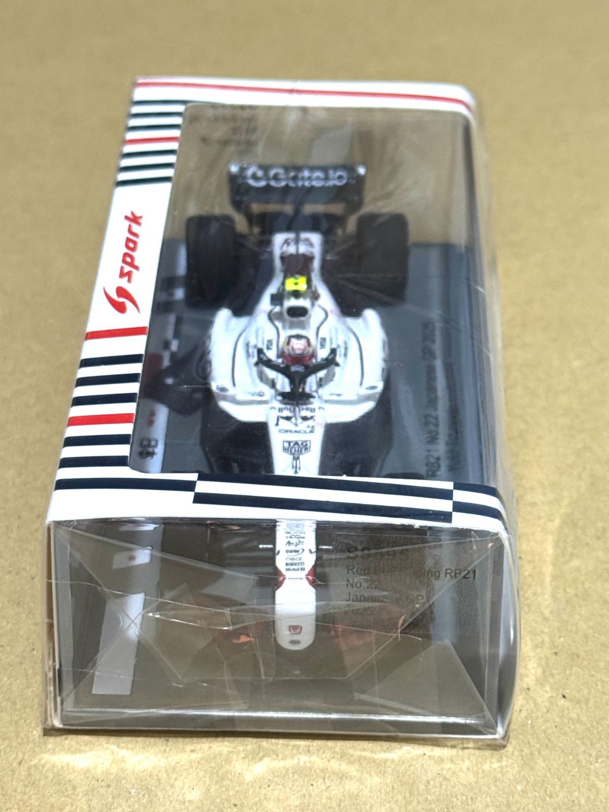スパーク 1 43 オラクル レッドブル ホンダ RB21 角田裕毅 2025 年 日本 GP ピットボード付 SPARK S9595 1 43 Red Bull Racing Japanese 22 Yuki Tsunoda Pit Board