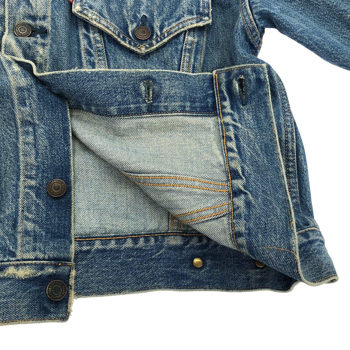 H BEAUTY & YOUTH エイチビューティーアンドユース DISTRESSED DENIM 