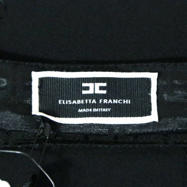 80 OFF エリザベッタフランキ ELISABETTA FRANCHI スカート 40 ESK696 S Mサイズ ブラック レディース タイトスカート 膝丈スカート イタリア製 GULLKHAN_COM