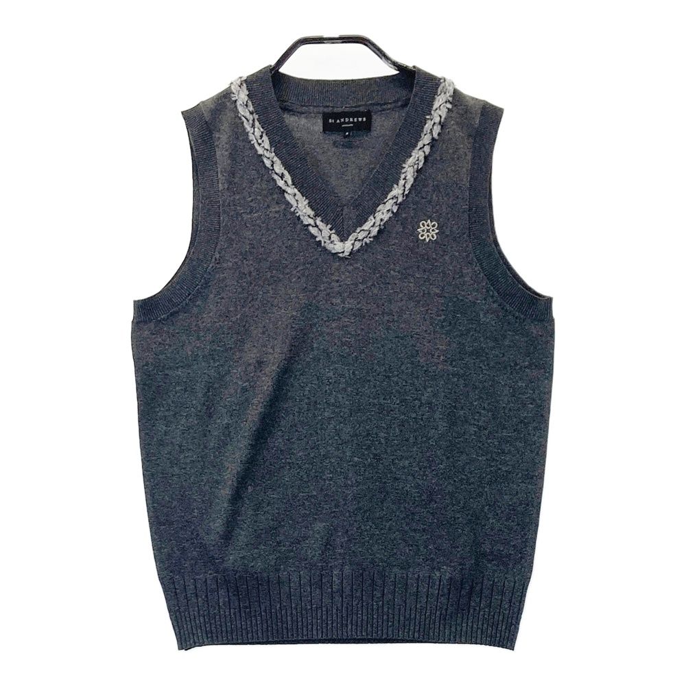 セントアンドリュース　リバーシブルニット ベスト セントアンドリュース リバーシブルベスト ゴルフ レディース セント