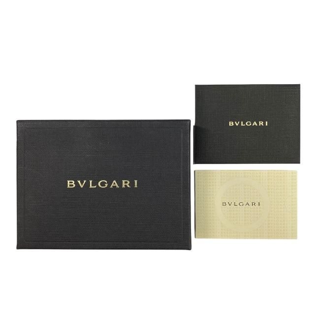 BVLGARI ブルガリ 6連 キーケース キーリング コンパクト ロゴクリップ
