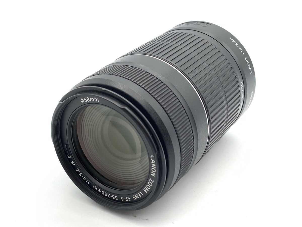  並品 キヤノン EF S 55 250 mm F 4 5 6 IS II レンズ(ズーム) カメラ