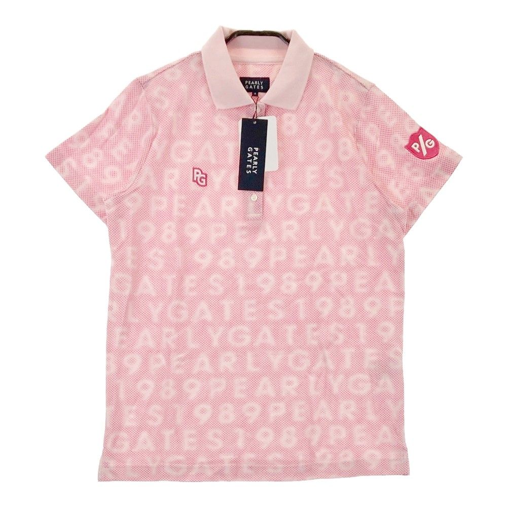 サイズ：2 PEARLY GATES パーリーゲイツ 2023年モデル 半袖ポロシャツ