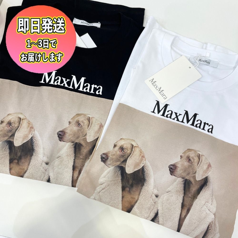 VIP SALE!!】MAX MARA☆TACCO オーバサイズ DOG Tシャツ - ブランド