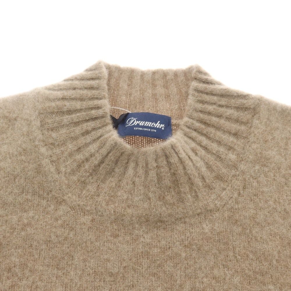 新品】ドルモア DRUMOHR ウール モックネック プルオーバーニット