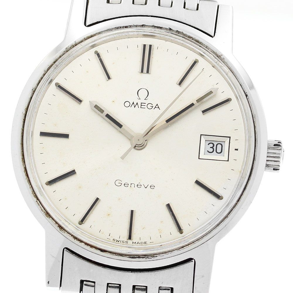 オメガ OMEGA 136.0099 ジュネーブ Cal.1030 デイト 手巻き メンズ_912683