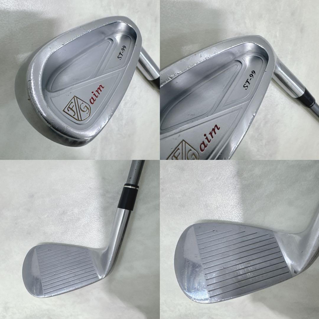 突出した 激 グリップFUJIMOTO GIKOH 藤本技工 ST-99 Iron 100切りアイアン AI 50度 R 右 メンズ 2025品質保証新品!