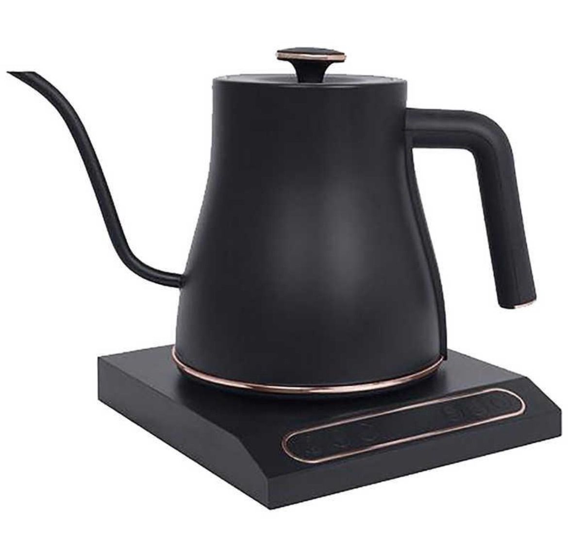 YAMAZEN 電気ケトル 0.8L ブラック YKN-C1280-B