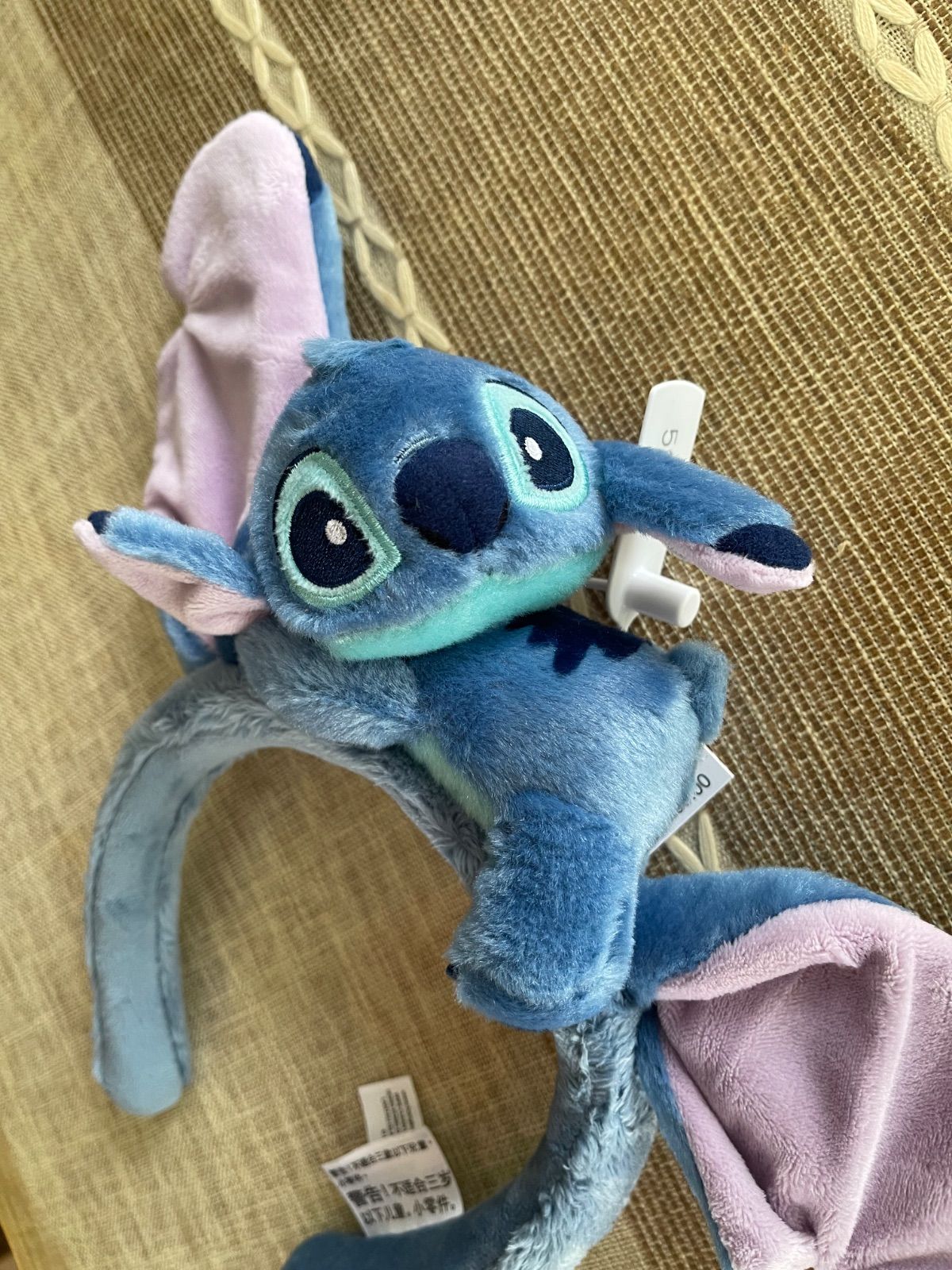新品 スティッチ カチューシャ ディズニー 香港ディズニー公式グッズ