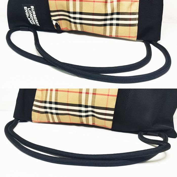 店頭併売商品※◇美品◇BURBERRY【バーバリー】ナップサック ノバ