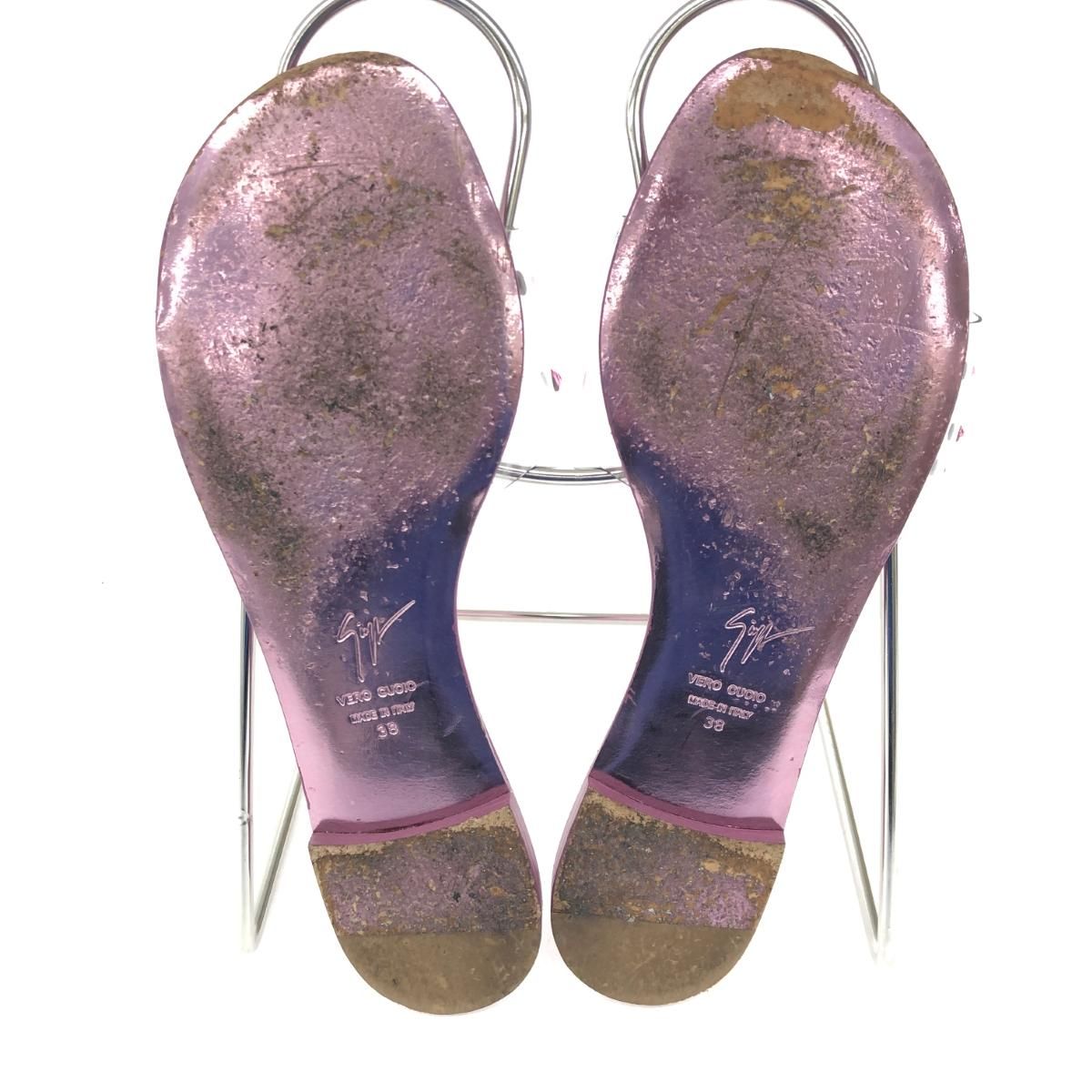 GIUSEPPE ZANOTTI ジュゼッペザノッティ 表記サイズ:38 サンダル 