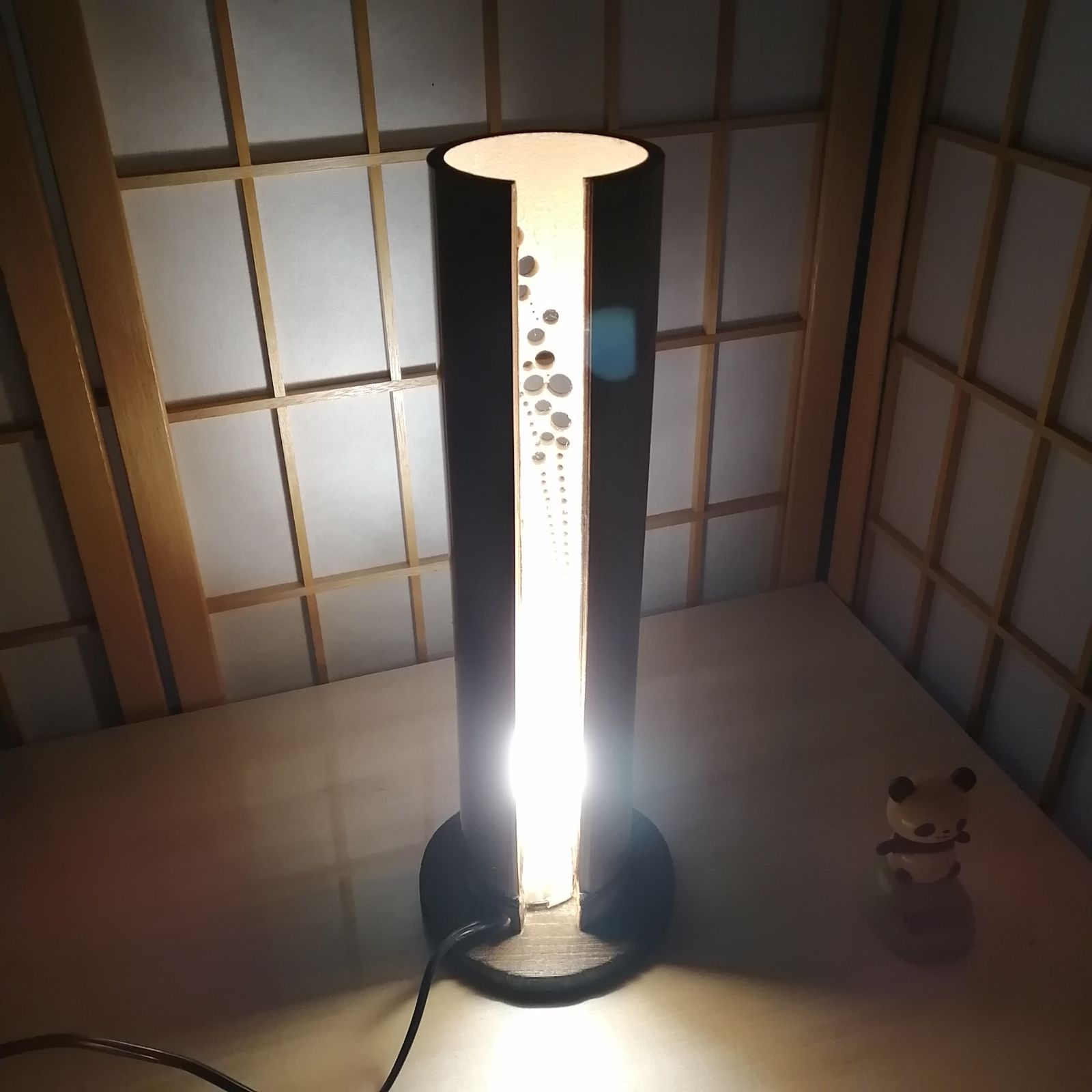 癒し灯火 竹行灯 No23263