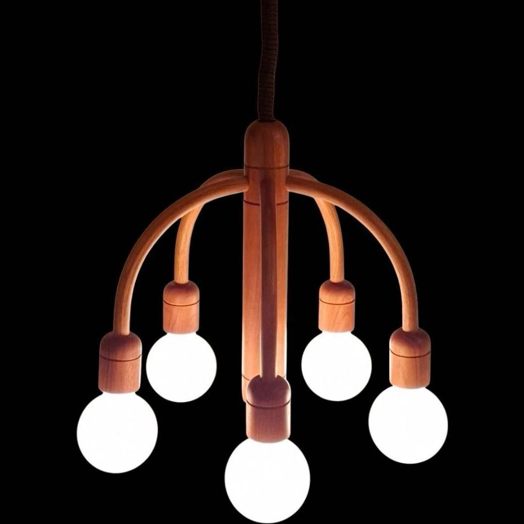 ①☆極上の一点物☆ Old Domus ドムス ペンダントランプ 1970年代