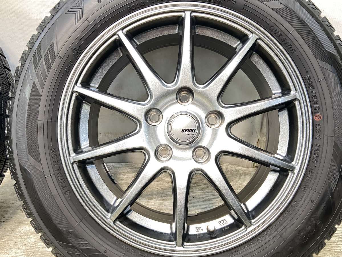 205/60R16 ヨコハマ アイスガード iG60 SPORT ABELIA 16x6.5 48 114.3 