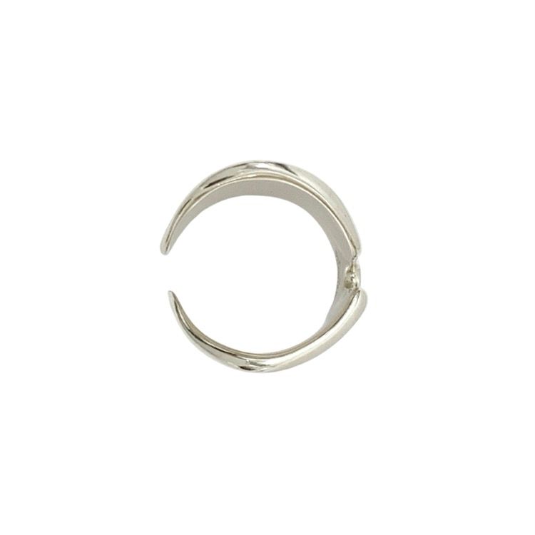 ほぼ未使用ティファニーエルサ・ペレッティ スプリットリングシルバー