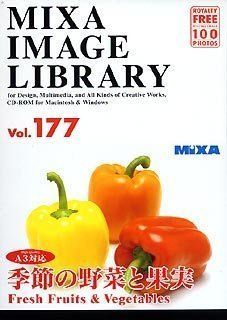  MIXA マイザ IMAGE LIBRARY Vol.177 季節の野菜と果実