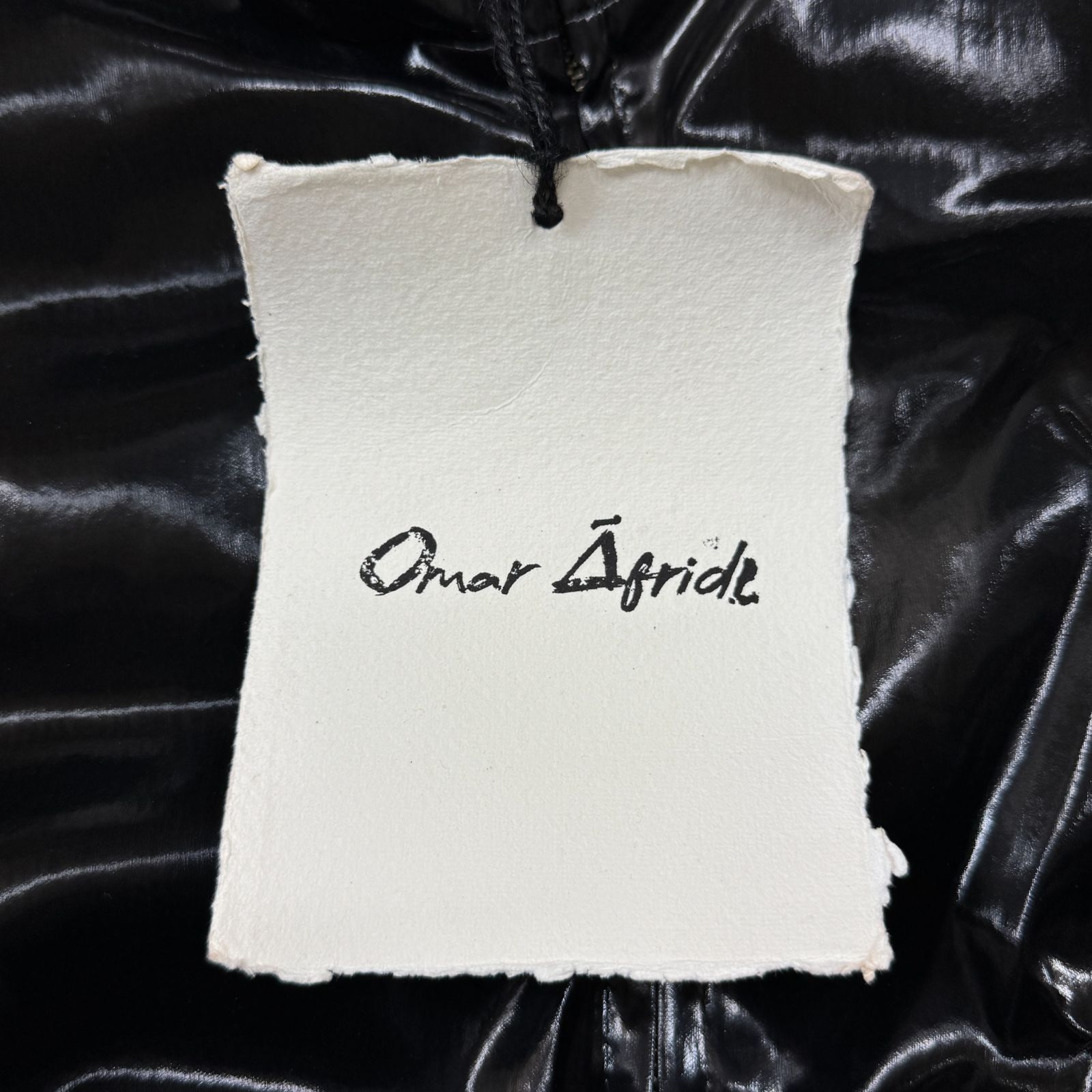 新品Omar Afridi 24AW Foamed Vest ベストグレー Omar Afridi オマールアフリディ Foamed Vest ベスト (ダウン