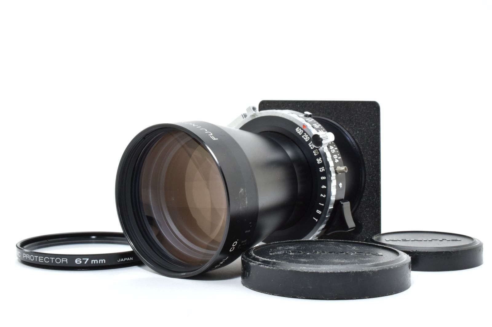 Fujifilm Fujinon T 400mm F8 テレフォトレンズ 大判用 Copal No.0 シャッター搭載 動作良好 光学 小キズ