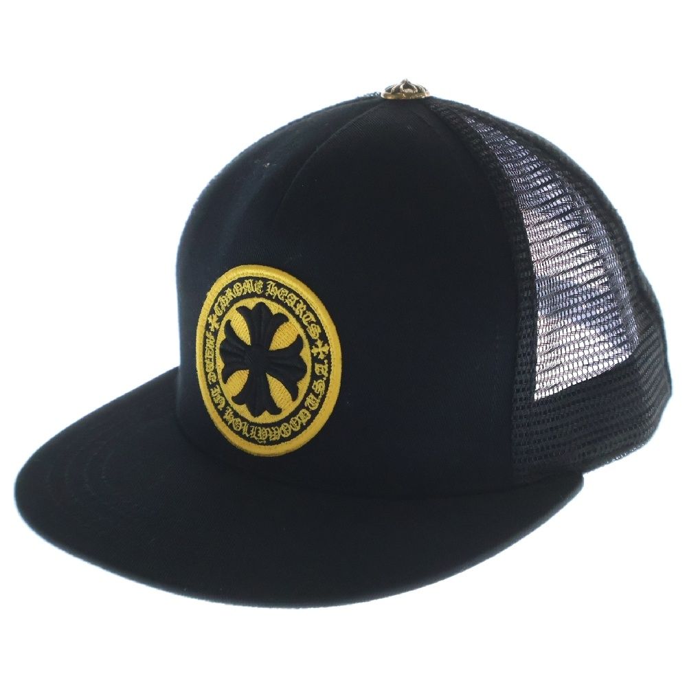 CHROME HEARTS CHコーデュロイイエローメッシュキャップ