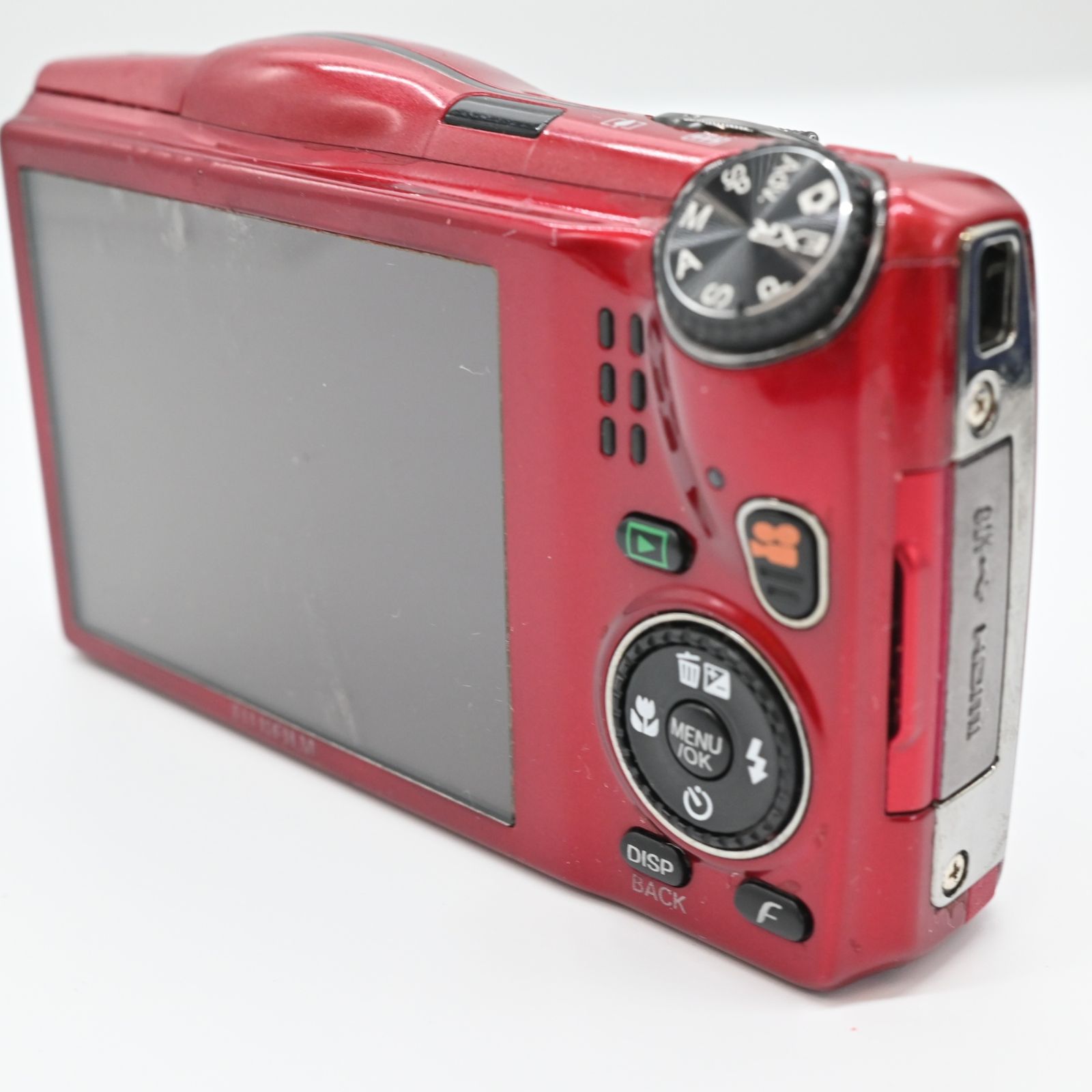 並品】FUJIFILM デジタルカメラ FinePix F770EXR レッド 1600万