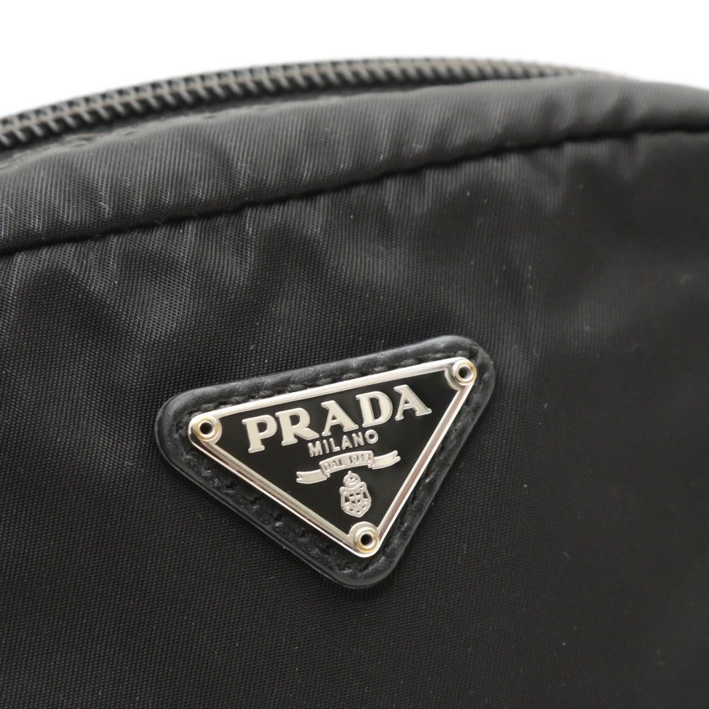 プラダ アクセサリーポーチ 小物入れ コスメポーチ MV340 ミニサイズ 黒 ブラック black テスート ナイロン PRADA - メルカリ