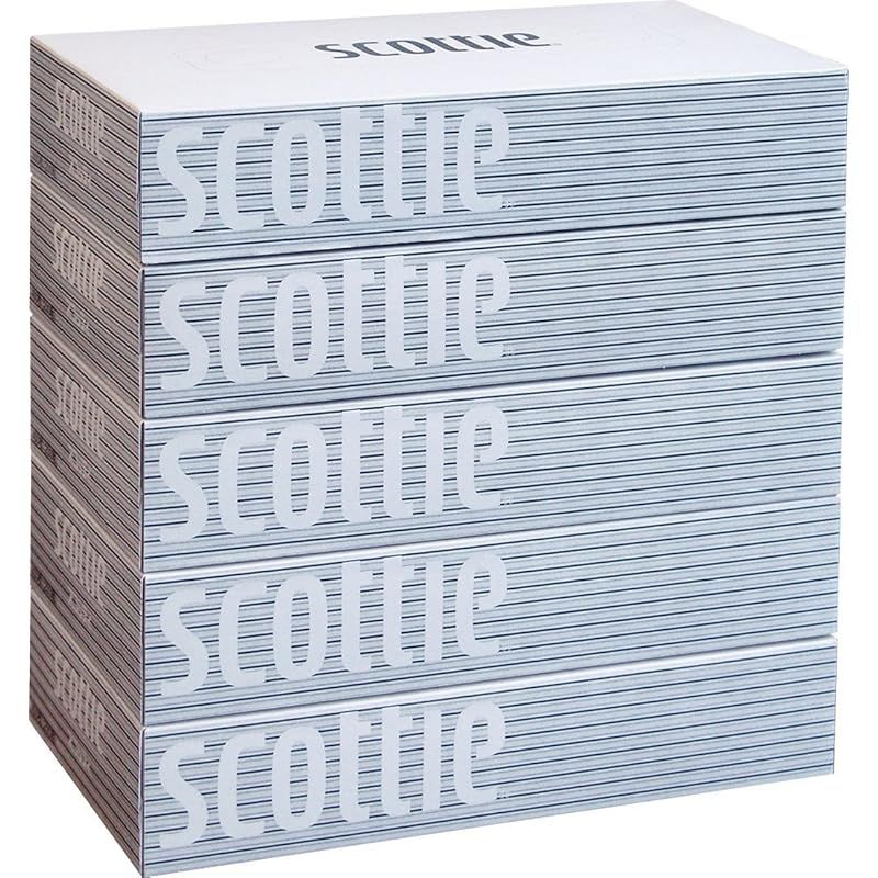 【2点セット】スコッティ ティシュー 得用400枚！ 200組*5箱 x 2P