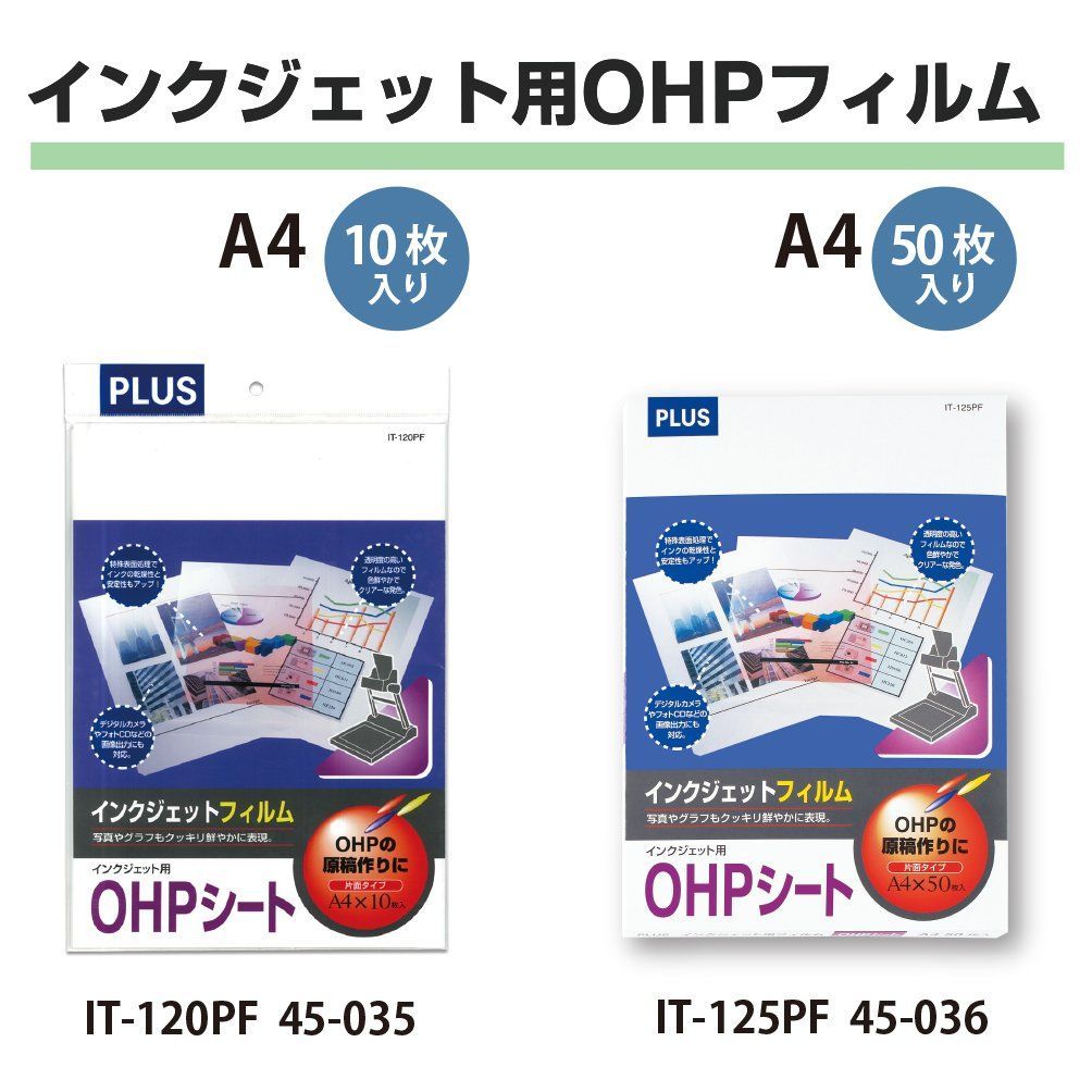 インクジェット用OHPフィルム IT