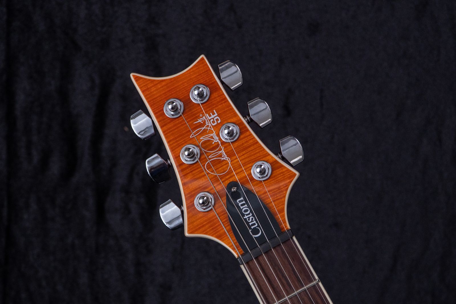 ギター Paul Reed Smith PRS SE Custom PRS SE Custom24 Semi-Hollow Piezo Orange Tiger Smokeburst