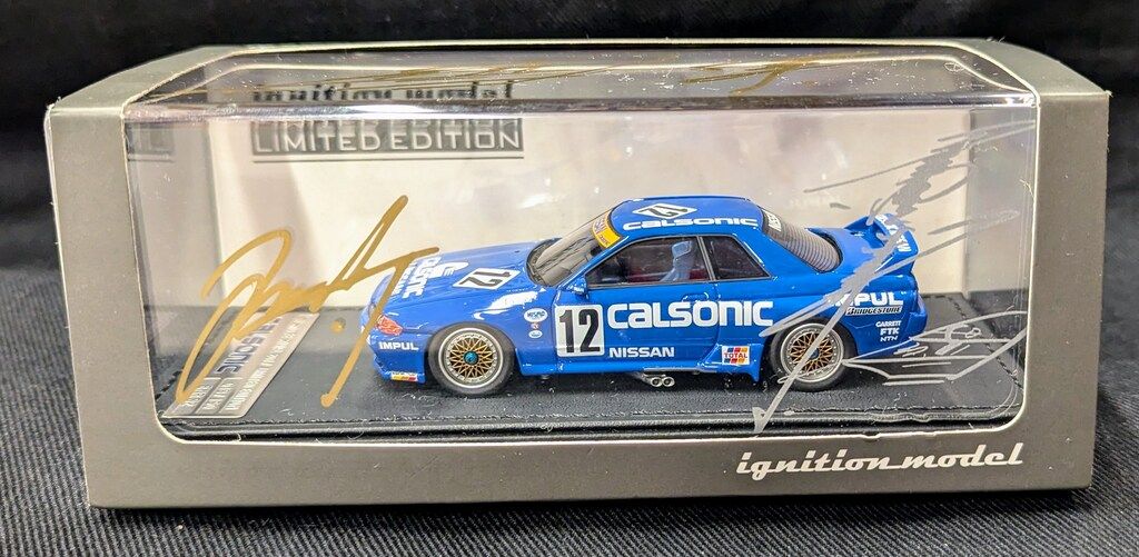 ignition model 1/43 CALSONIC SKYLINE #12 R32 GT-R 1990 JTC Debut
