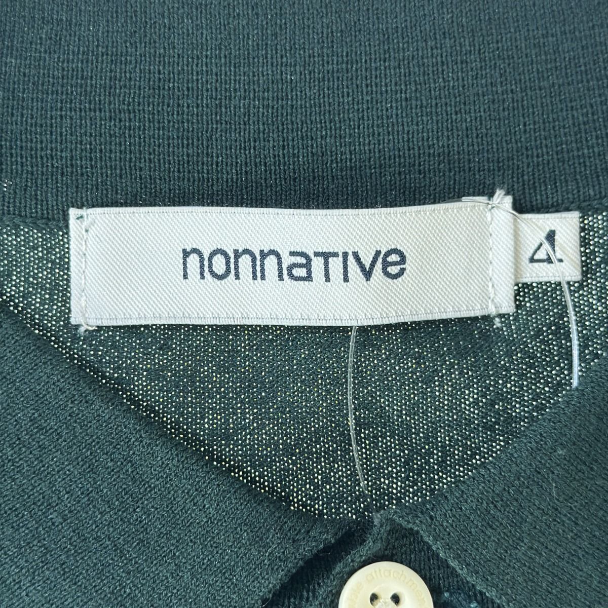 nonnative Dweller S/S Polo Sweater ポロシャツ Dweller S/S Polo Sweater C/P Yarn – INSIST