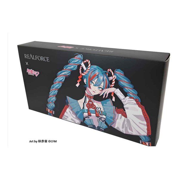 東プレ トウプレ REALFORCE GX1 初音ミクコラボカラーデザイン