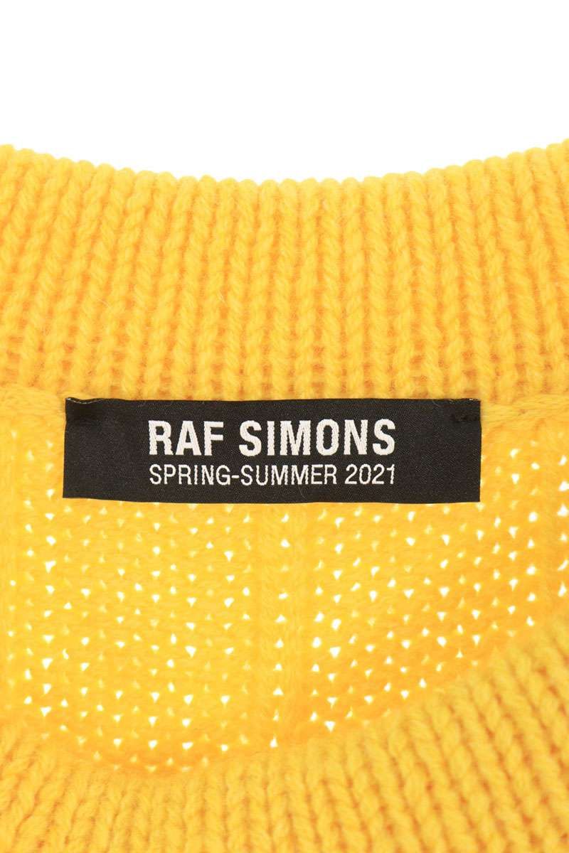 ラフシモンズ RAF SIMONS　サイズ:M 21SS ウールニットベスト RAF SIMONS - RAF SIMONS ラフシモンズ 21SS ARCHIVE REDUX