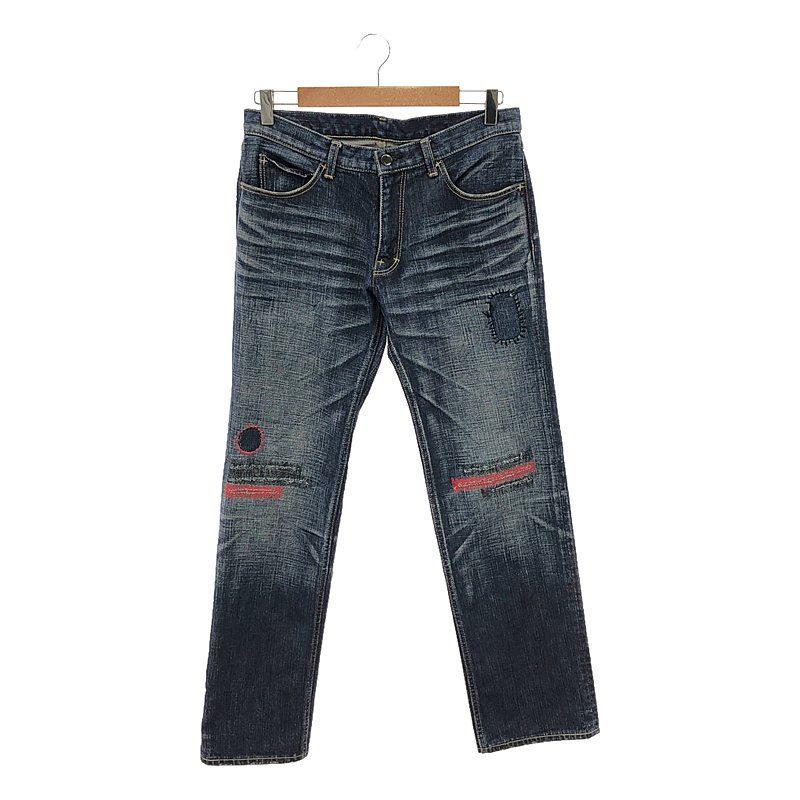 ナンバーナイン　SS05 リペア　パッチワーク　デニム　4×30 ナンバーナイン SS05 リペア パッチワーク デニム 4×30 NUMBER (N)INE