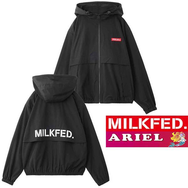 ブルゾン ジャケット ミルクフェド MILKFED BACK LOGO BLOUSON