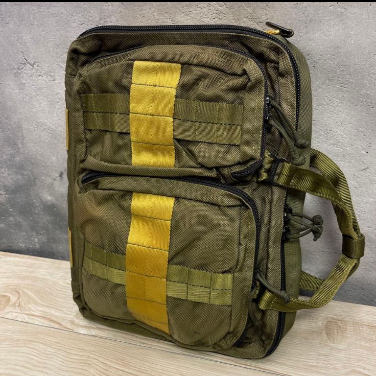 ✨美品✨ブリーフィング ビジネスバッグ 3way ビームス別注 ナイロン カーキ ✨BRIEFING × BEAMS コラボ 3WAY リュック カーキ✨00079 - メルカリ
