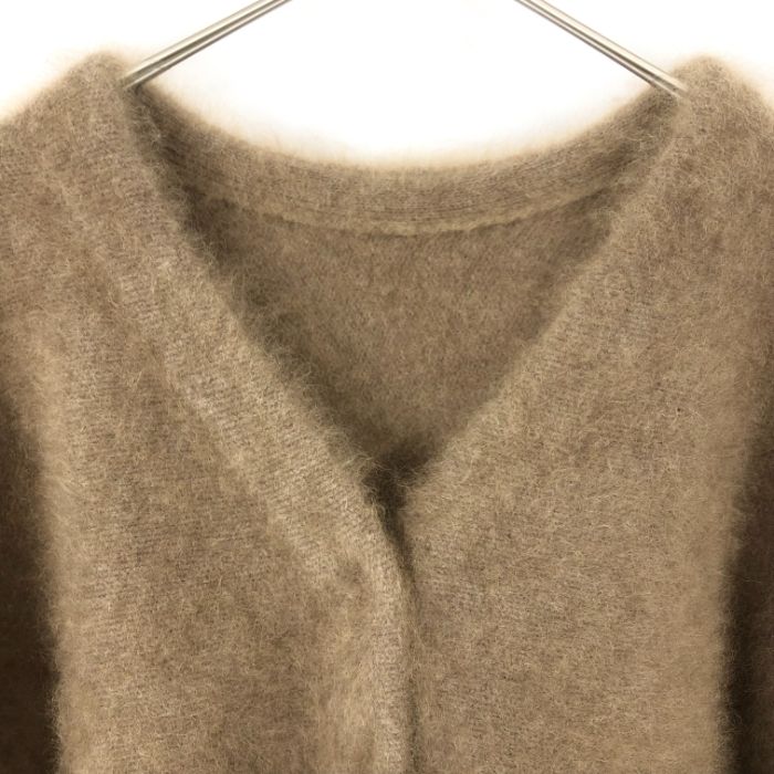 マルティニーク martinique FURRY 2WAYカーディガン ラクーン ニット