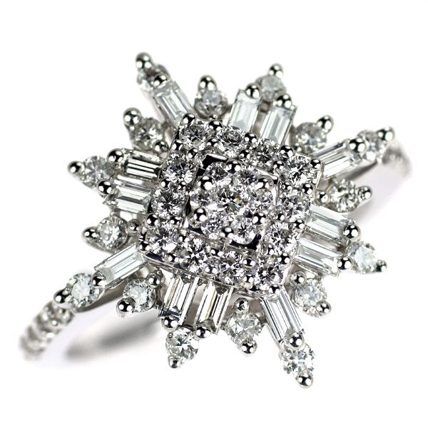 K18ダイヤモンドリング D0.12ct リングサイズ11号 重量6.59g(石の重量