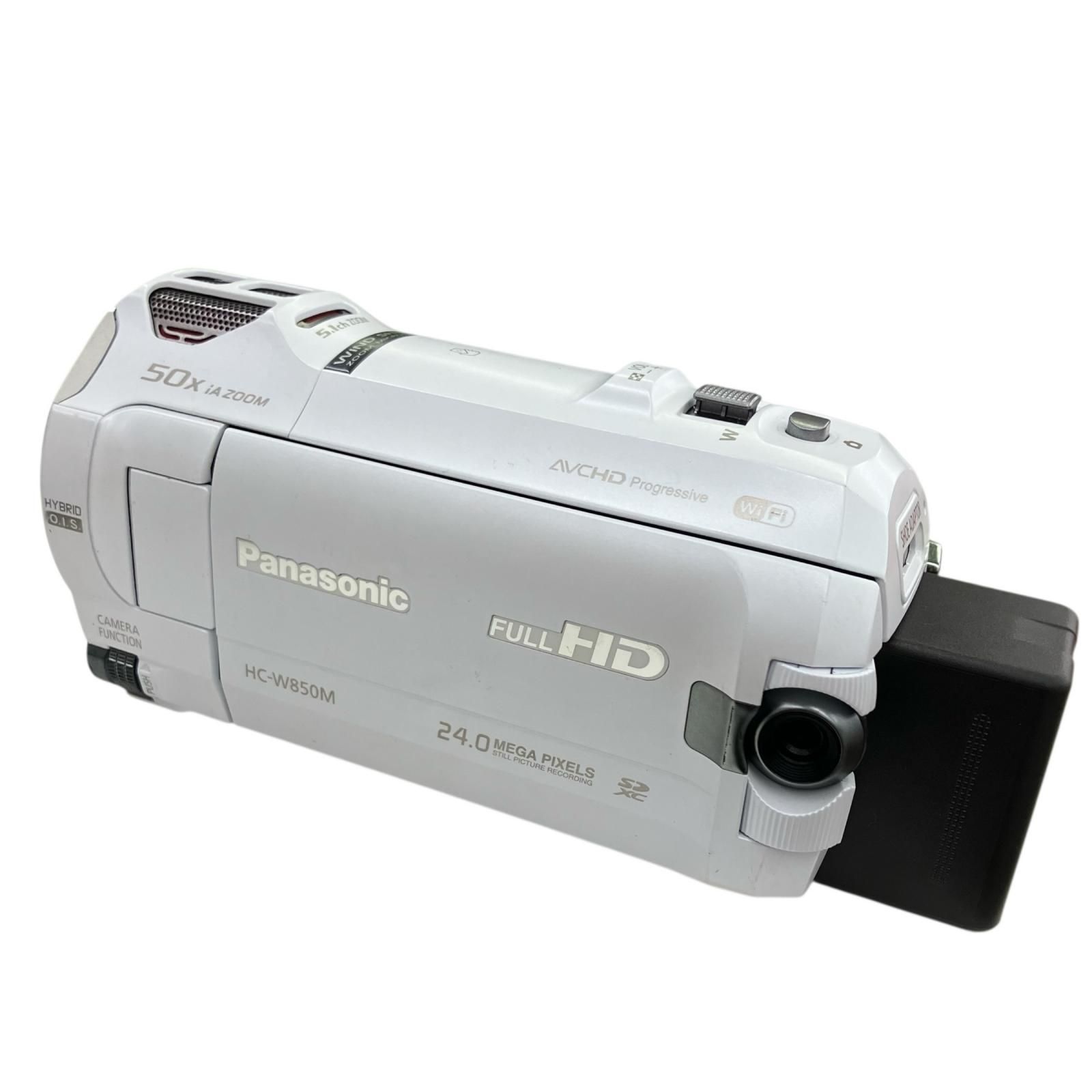 186000 品 Panasonic パナソニック ハイビジョンビデオカメラ HC W 850 M ホワイト