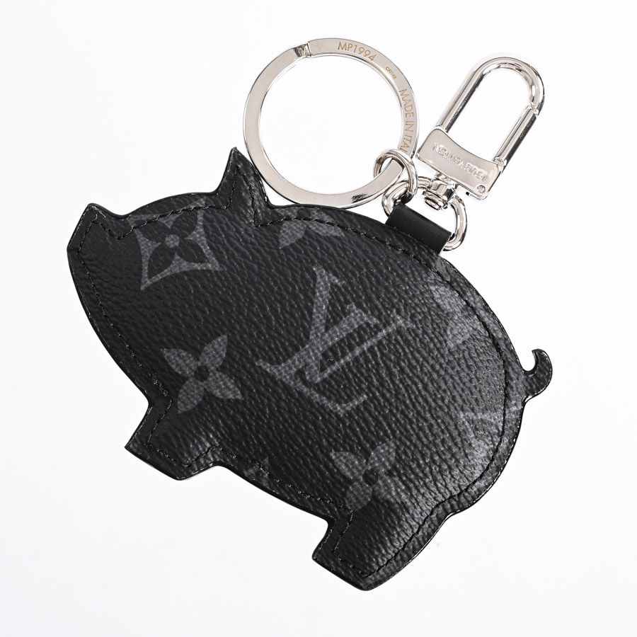 極美品 LOUIS VUITTON ポルトクレ アニマルピッグ キーホルダー