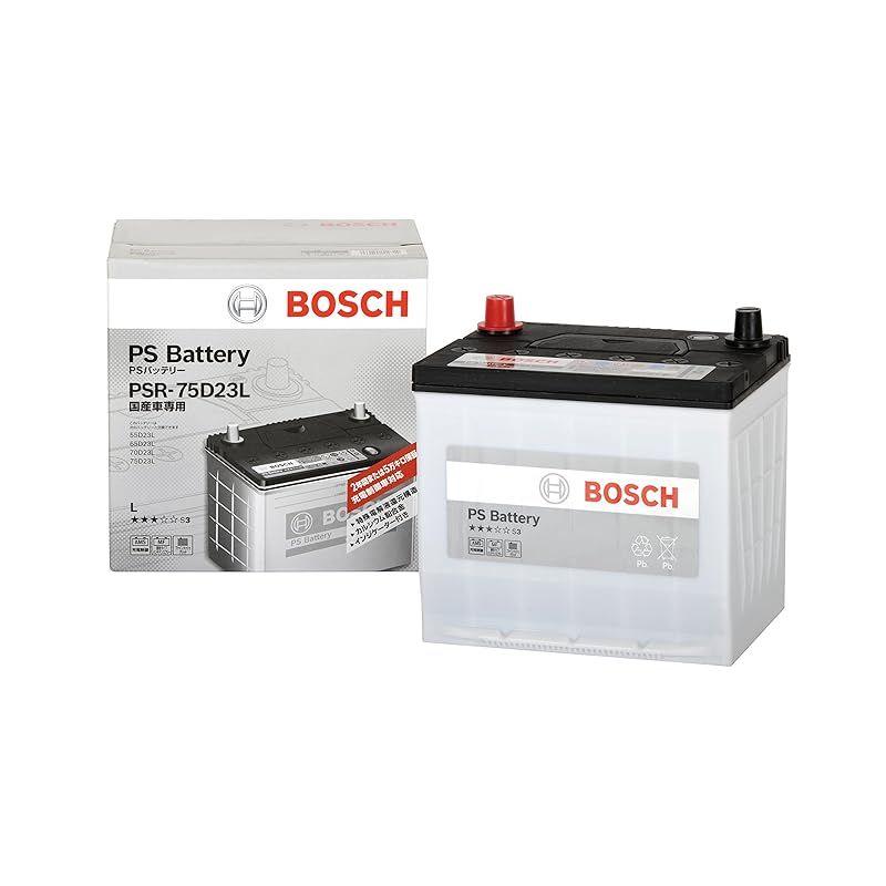 BOSCH ボッシュ PSバッテリー 国産車 充電制御車バッテリー PSR-75D23L