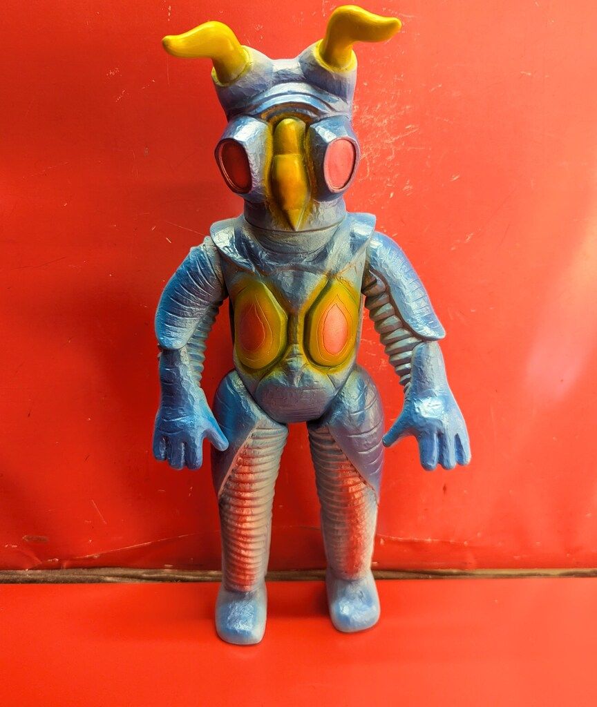 ブルマァク ブルマァクの怪獣シリーズ ウルトラマン ブルマァク特大ゼットン|水色|イエロー|メタレッド|メタブルースプレー