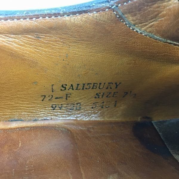 試着交換OK！Burberrys/旧バーバリー　size26.0程度　イングランド製Vintage 　モンクストラップ　ビジネスシューズ〈黒/BLACK/ブラック〉メンズ//men's 菅NO.WZD-176 BURBERRY - 試着交換OK！Burberrys/旧バーバリー size26.0程度