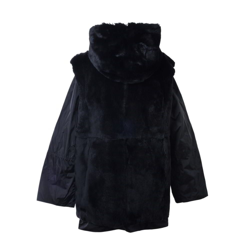 LOUIS VUITTON リバーシブル ラビットファー ジップアップ