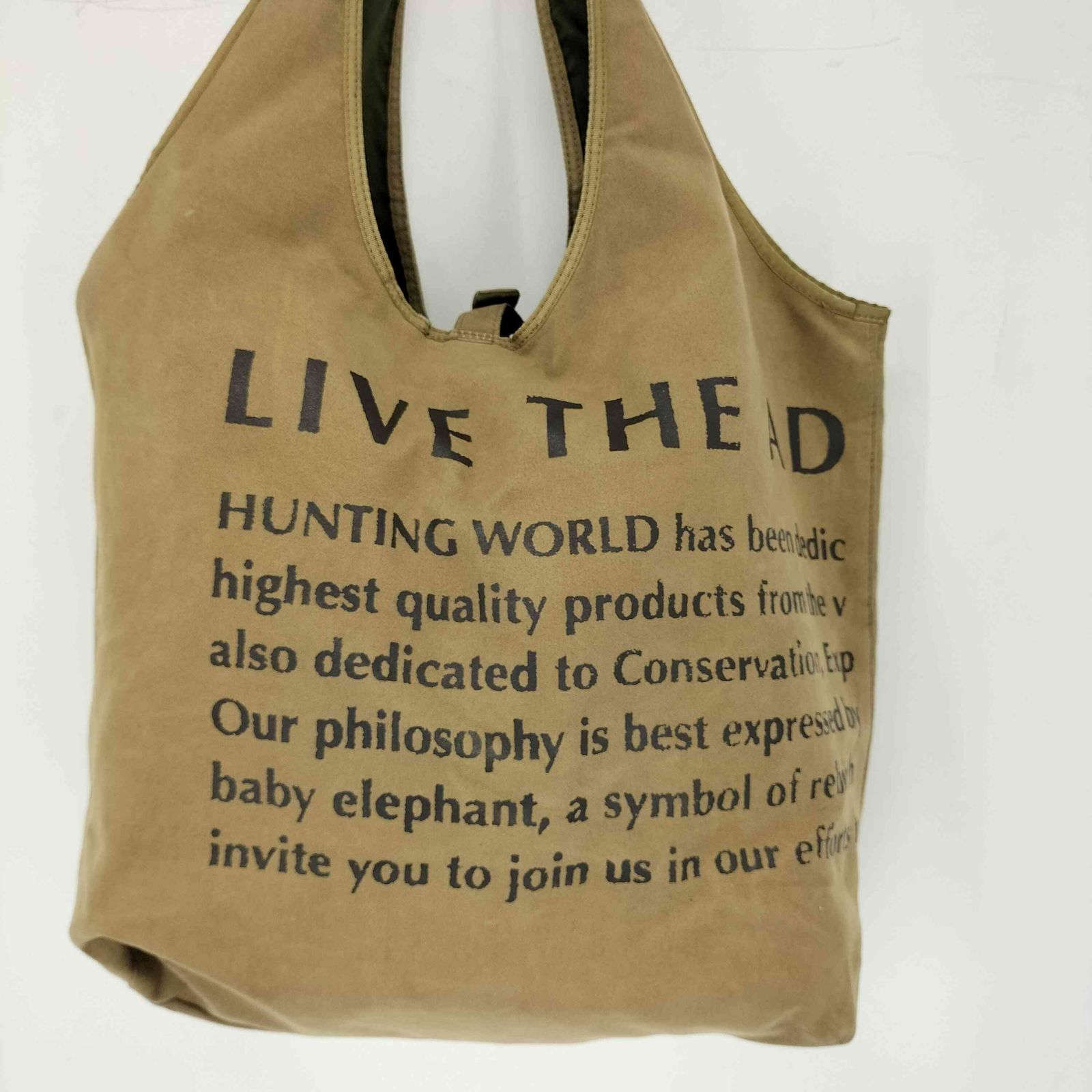 HUNTING WORLD ハンティングワールド　リバーシブル トートバッグ ハンティングワールド HUNTING WORLD リバーシブルトートバッグ