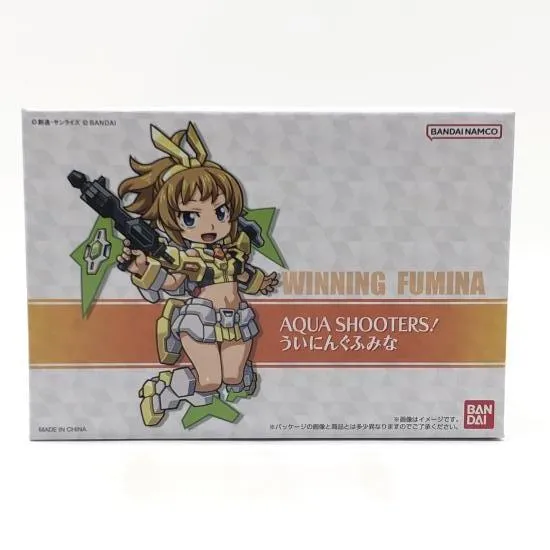 アクアシューターズ　ういにんぐふみな　はいぱーギャン子 ウイニングガンダムと分離可能！アクションフィギュア「AQUA SHOOTERS