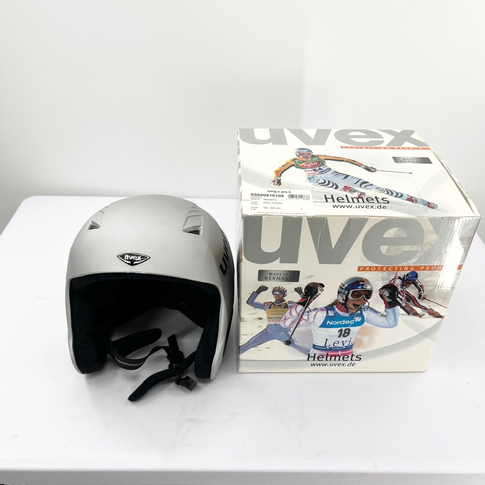 uvex wing s pro II スキー ヘルメット Lサイズ 59-60cm
