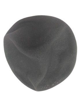 シャポードオー Chapeau d' O ベレー帽 黒ブラック ラメブラック Chapeau d' O Lame Silk Braid Beret | 57.5cm(75) BLACK (01